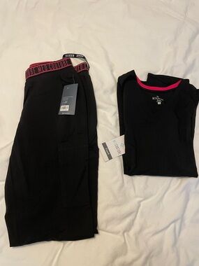 Med Couture Black Scrub Set